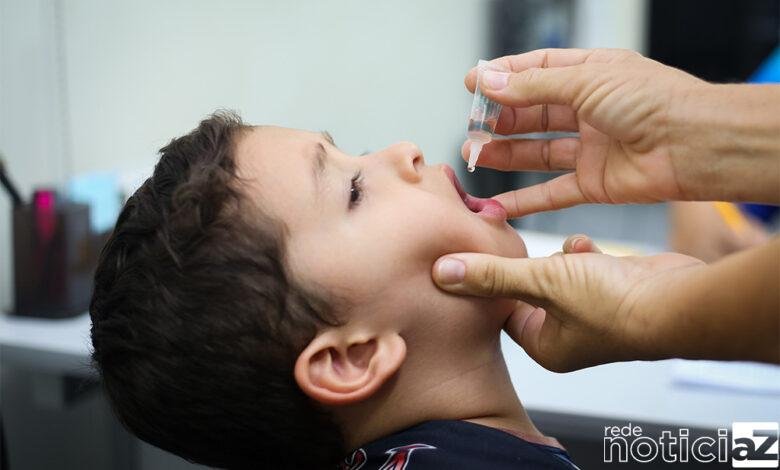 Campanha de vacinação contra poliomielite em Jundiaí está com 31% de adesão