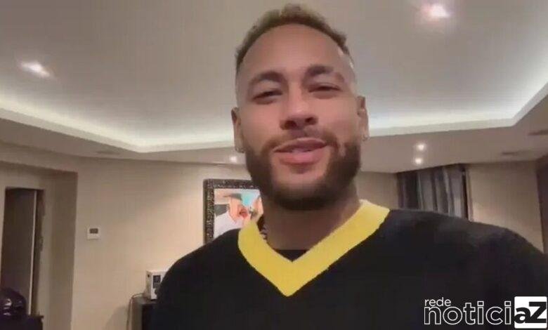 VÍDEO - Neymar agradece visita do Presidente Bolsonaro a Instituto