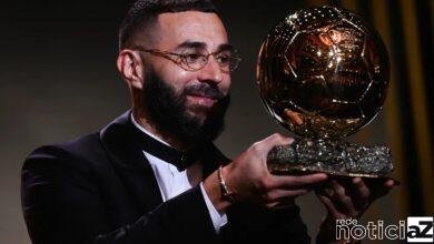 Benzema é leva Bola de Ouro 2022 como melhor jogador da temporada