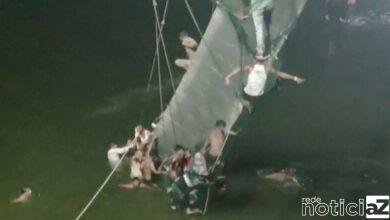 Pelo menos 68 morrem em desabamento de ponte na Índia