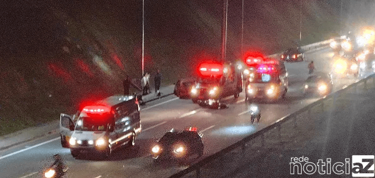 Acidente deixa duas pessoas gravemente feridas na Anhanguera