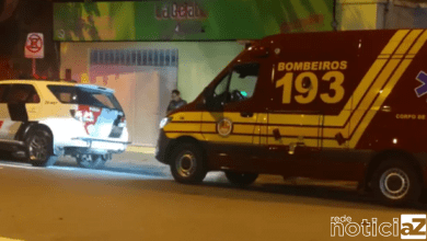 Motociclista fica ferido em cruzamento de ruas de Jundiaí