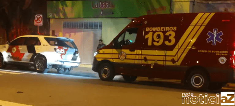 Motociclista fica ferido em cruzamento de ruas de Jundiaí