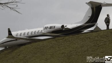 VÍDEO: Avião derrapa e sai da pista no Aeroporto de Congonhas