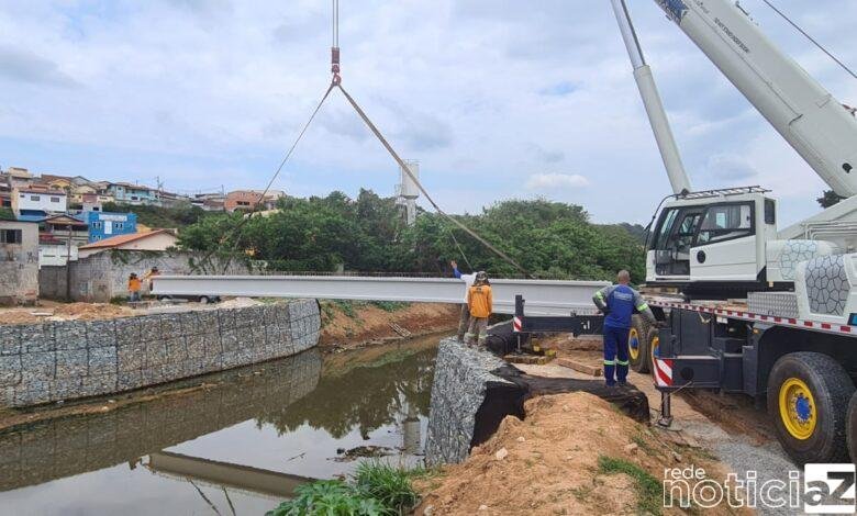 Campo Limpo Paulista segue com as obras de implantação de ponte do Marchetti
