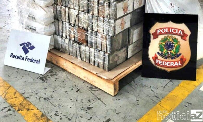 Mais de meia tonelada de cocaína é apreendida no Porto de Santos