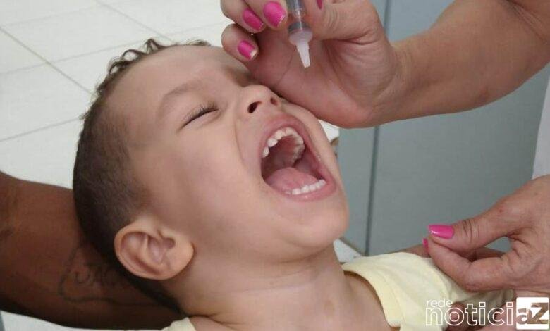 Campo Limpo Paulista atinge 59% de cobertura vacinal contra paralisia infantil