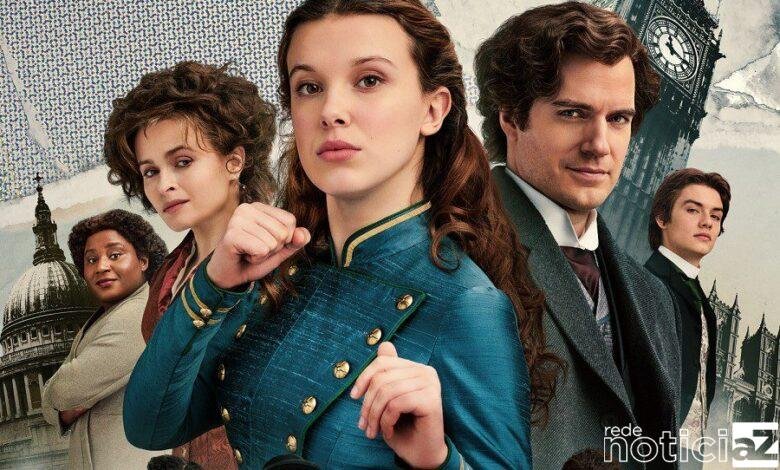Millie Bobby Brown e Henry Cavill juntos no mais novo trailer de Enola Holmes 2