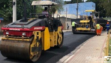 Louveira promove obras de recapeamento em ruas do Santo Antônio