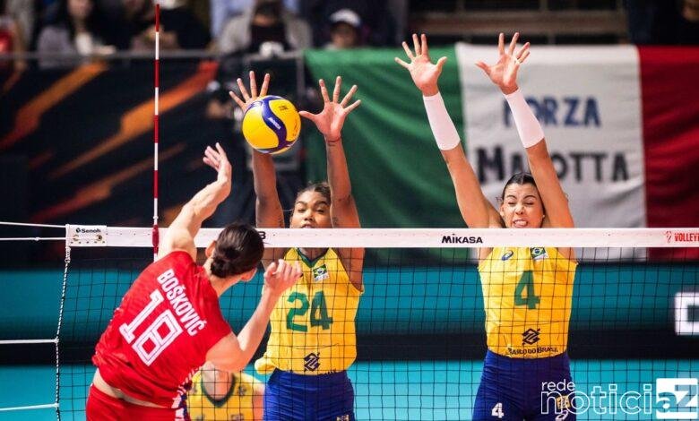 Brasil cai para Sérvia e fica com o vice no Mundial de vôlei feminino