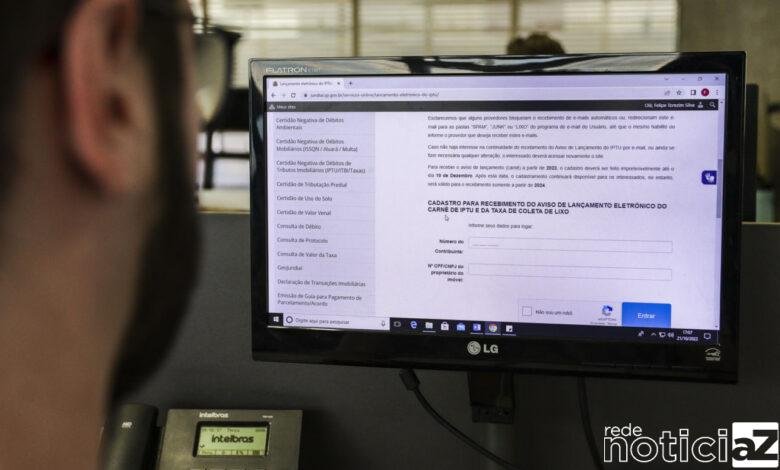 Adesão ao IPTU eletrônico 2023 aumenta em 56% em Jundiaí