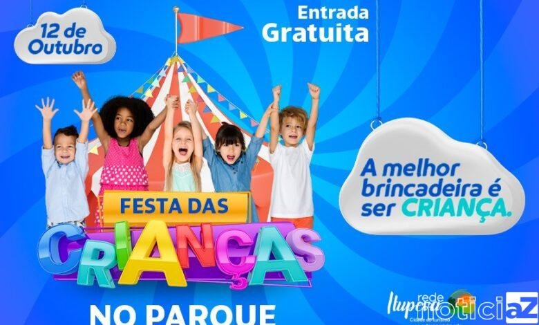 Para celebrar o Dia das Crianças, a festa será no Parque da Cidade em Itupeva