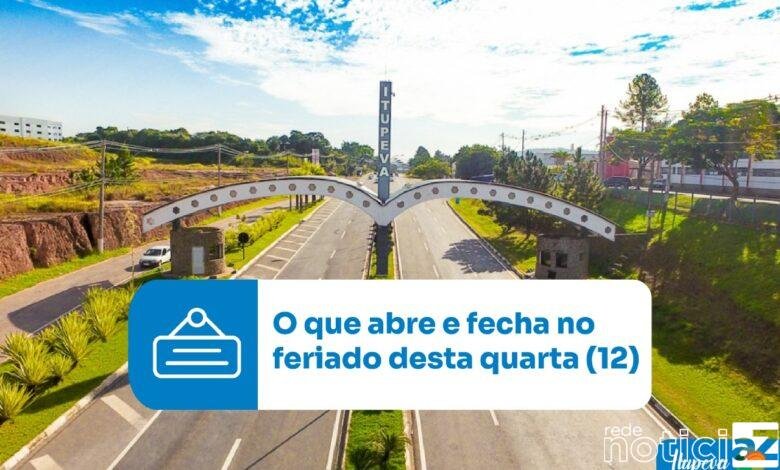 Serviços públicos terão horários diferenciados no feriado em Itupeva