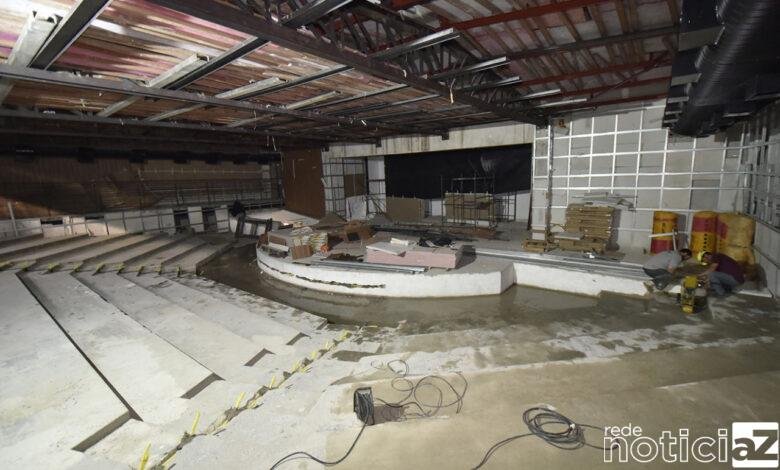 Centro das Artes de Jundiaí tem obras de revitalização avançadas