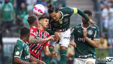 Palmeiras não aproveita vantagem numérica e fica no empate contra o São Paulo