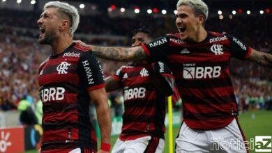 A Copa do Brasil é pintada com as cores do Flamengo tetracampeão