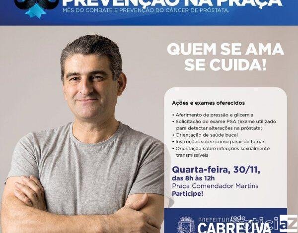 Cabreúva realiza evento de saúde do homem durante a semana