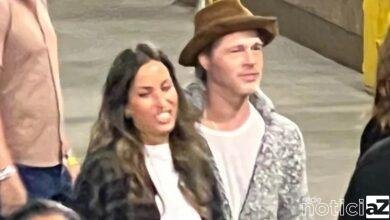 Brad Pitt aparece pela primeira vez com nova namorada