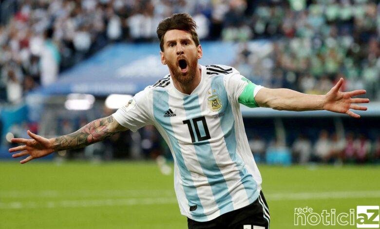 Messi lidera lista de convocados da Argentina para a Copa do Mundo
