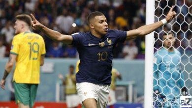 França começa perdendo mas vira o jogo e goleia Austrália