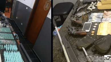 Operação conjunta em Jarinu resulta em apreensões de armas e drogas