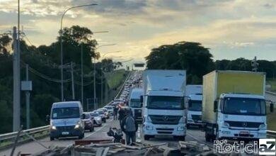 Acesso ao Viracopos é bloqueado por manifestantes bolsonaristas