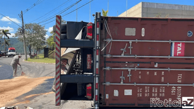 Acidentes em série são registrados em bairro de Jundiaí
