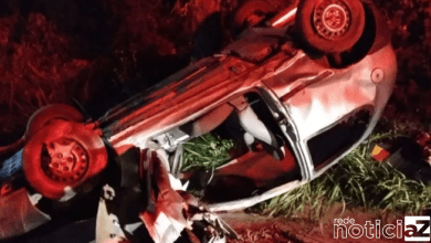 Carro capota em rodovia de Campo Limpo Paulista e motorista fica em estado grave