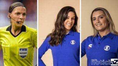 Stéphanie Frappart, Renata Silveira e Ana Thaís Mattos.