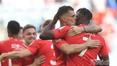 Suíça vence o Camarões e lidera o grupo do Brasil