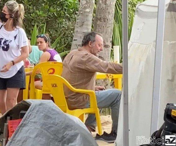 Jean Reno, ator de “Missão Impossível” dá as caras no Litoral de SP