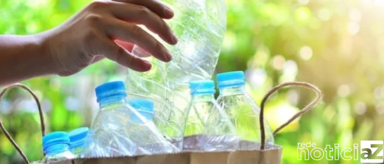 Descarte correto do plástico colabora com a proteção da natureza