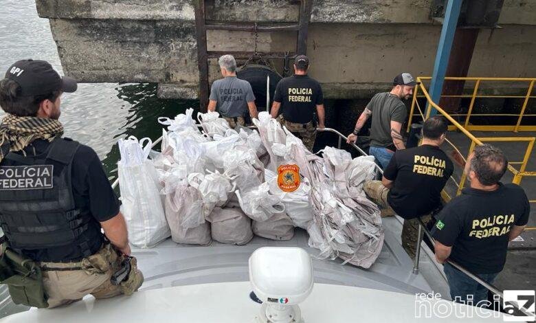 Mais de 370 Kg de drogas são apreendidas dentro do Porto de Santos