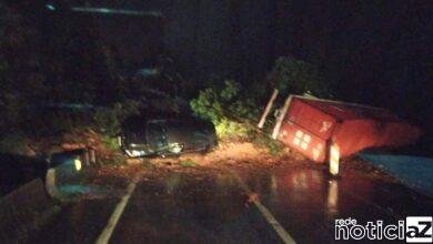 VÍDEO - Deslizamento na BR-376 deixa duas pessoas mortas