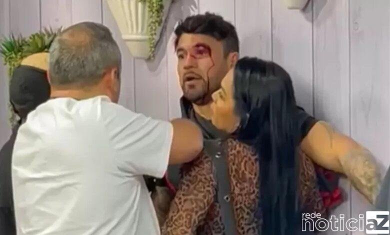 VÍDEO - Ex-bbb e A Fazenda trocam socos em live da Record