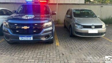 Carro adulterado é apreendido pela Guarda de Jundiaí