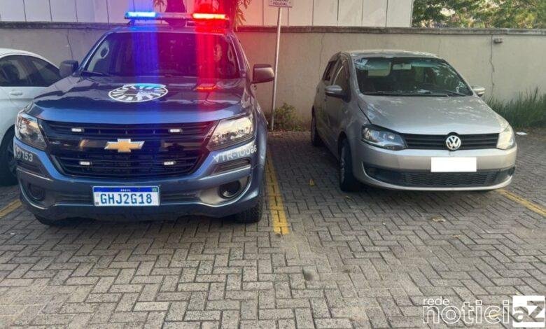 Carro adulterado é apreendido pela Guarda de Jundiaí