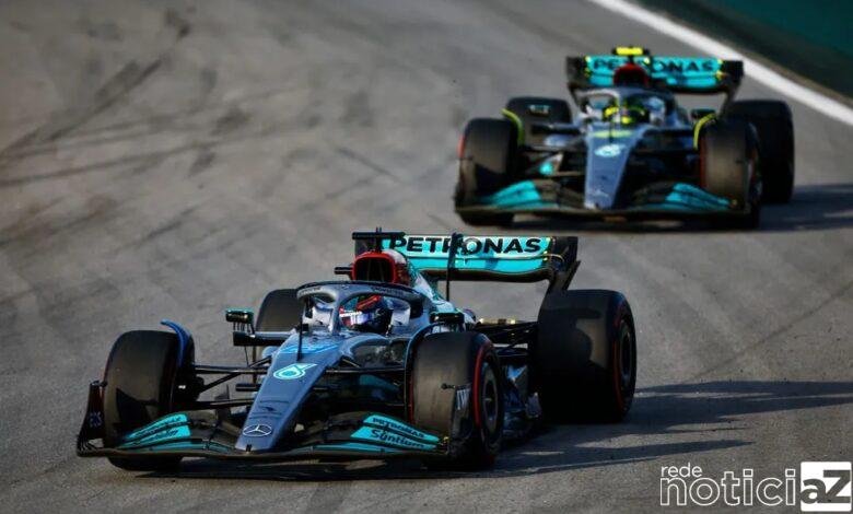 George Russel leva o GP em Interlagos e Hamilton fica em segundo