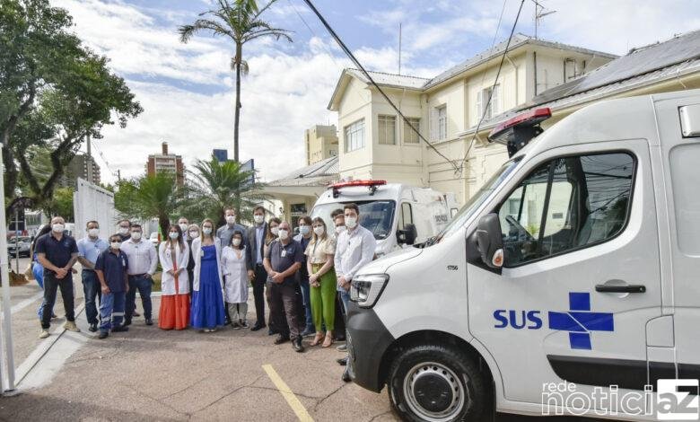 Hospital São Vicente conta com reforço para o transporte de pacientes