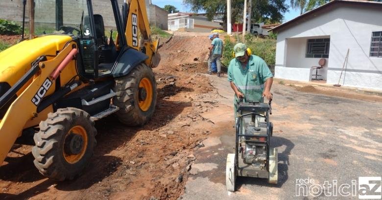 Bairros de Louveira recebem serviços de melhoria