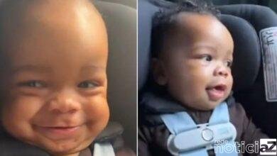 Sete meses depois, Rihanna revela o rosto do bebê