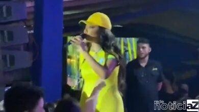 VÍDEO: Ludmilla interrompeu show após um homem arremessar pedras de gelo contra ela