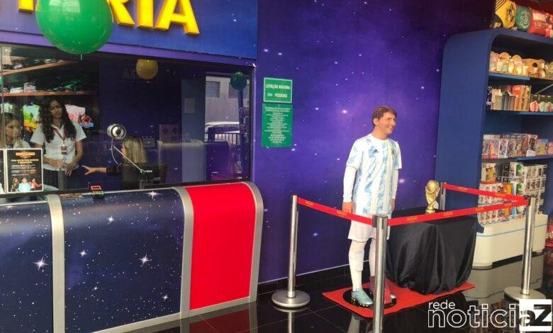 Estátua de Messi ganha destaque em Museu de Cera