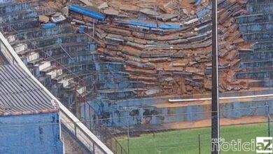 Região de Jundiaí sofre com fortes chuvas e estádio de Itatiba é danificado