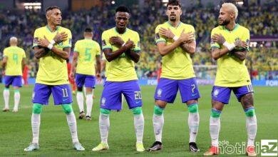 Brasil passeia sobre a Coreia do Sul e pega a Croácia nas quartas de final