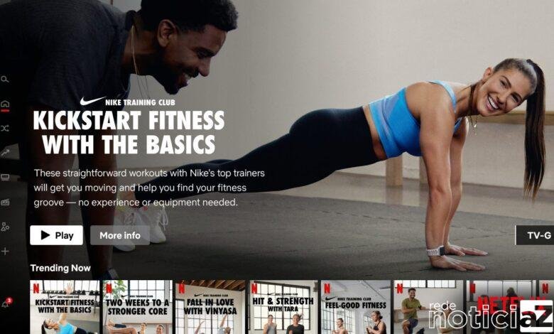 Netflix anuncia parceria com a Nike e compartilham conteúdo de treinos em vídeo