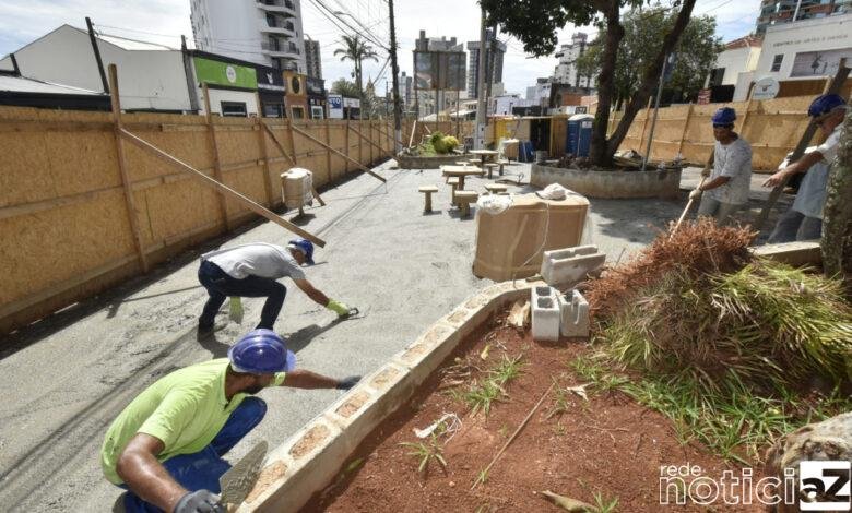 Jundiaí promove reforma da Praça Tiradentes
