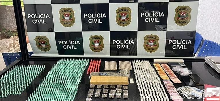 VÍDEO - Quase 1,5 mil porções de drogas são apreendidas em Itatiba