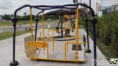 Complexo Esportivo de Campo Limpo Paulista implanta playground adaptado