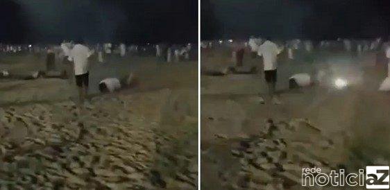 Mulher morre após rojão estourar sobre o peito dela durante o Réveillon em Praia Grande